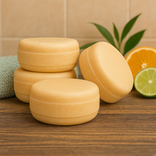 Load image into Gallery viewer, Balance and Purify Eco-Friendly, Sulfate-Free Rice Water and Tallow Solid Shampoo Bar- Now made with Tallow