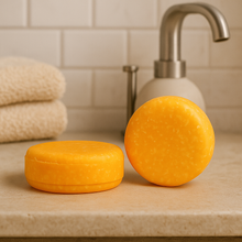 Load image into Gallery viewer, Eco-Friendly, Sulfate-Free Solid Shampoo Bar | Shampoo and Conditioner Bar Combo Set- Now made with Tallow