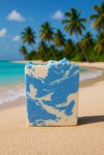 Load image into Gallery viewer, Coastal Waters Coconut Milk Bar Soap-Now made with Tallow