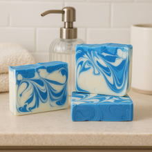 Load image into Gallery viewer, Coastal Waters Coconut Milk Bar Soap-Now made with Tallow